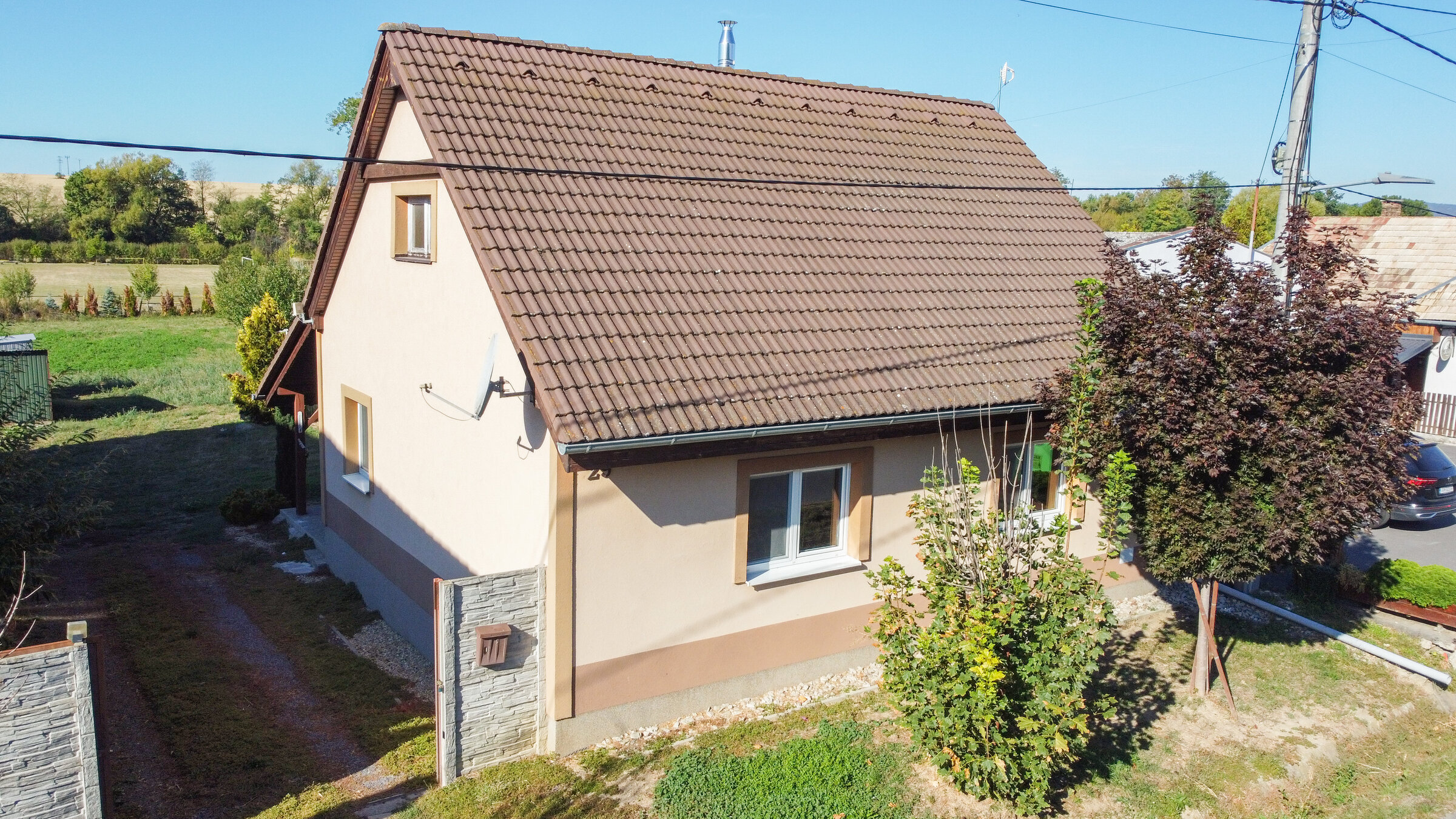 Rodinný dom v Bátorovej - hlavný pohľad
